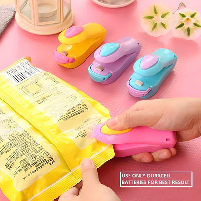 Portable mini sealing machine battery operated