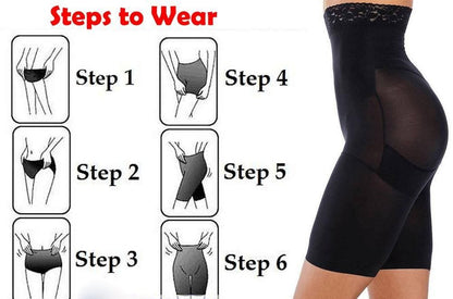 4-in-1 Shaper - Quick Slim Shape Wear Tummy, Thighs, Hips - Efffective Seamless Tummy Tucker Shapewear Body Shaper