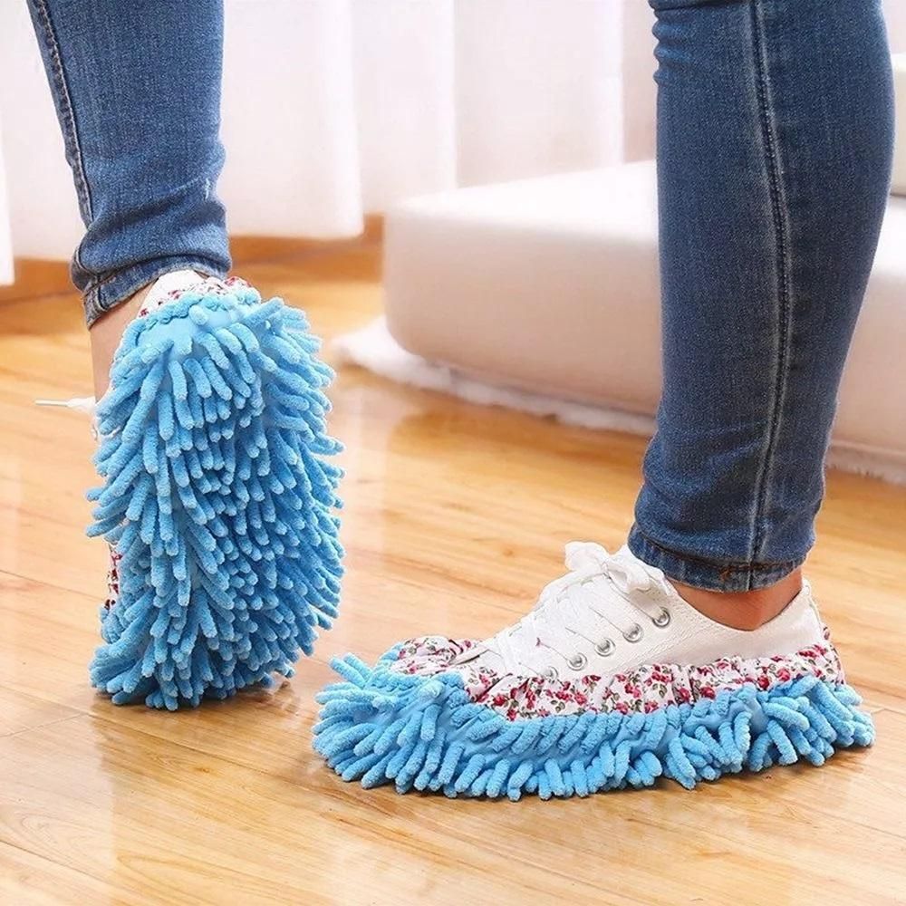 Reusable Lazy Mop Slippers For Floor (1 Pair)